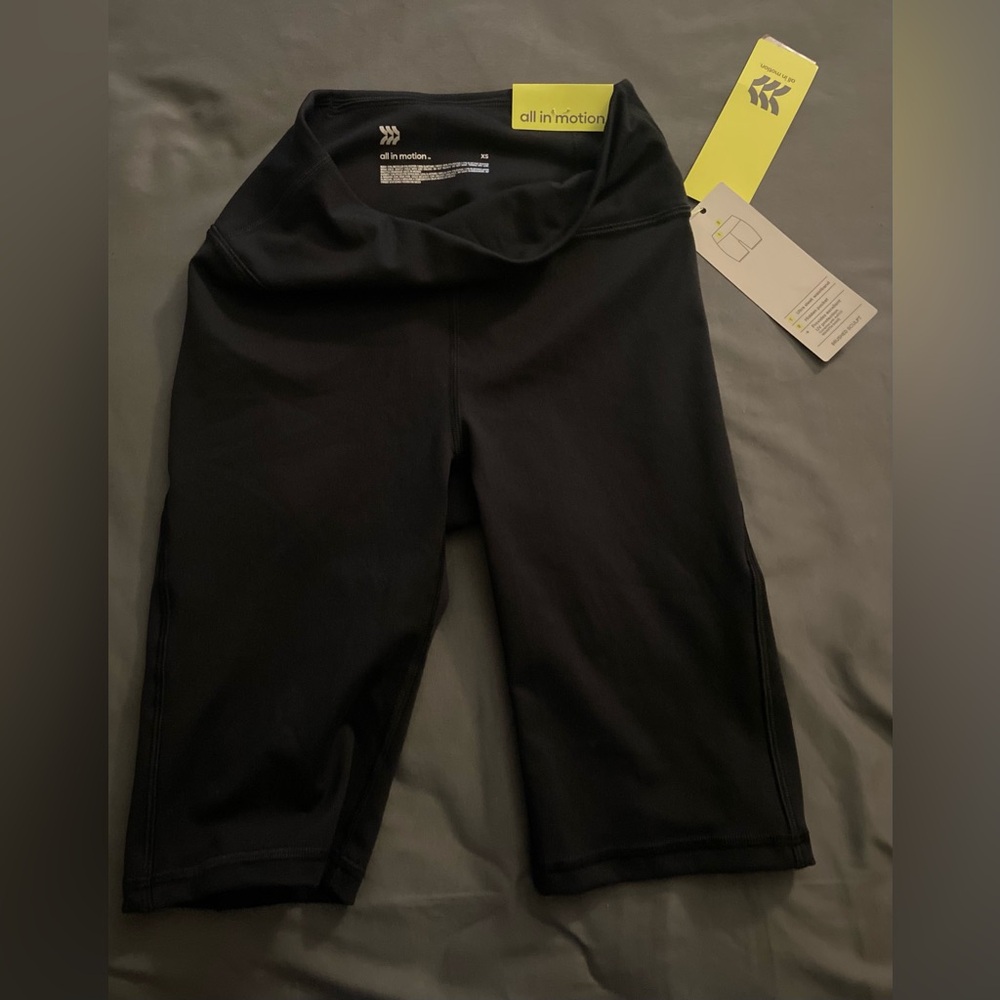 All in Motion Black Performance Shorts